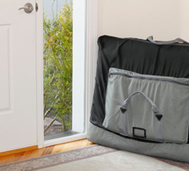 Massage Table in a Carrying Case lymphatic drainage massage