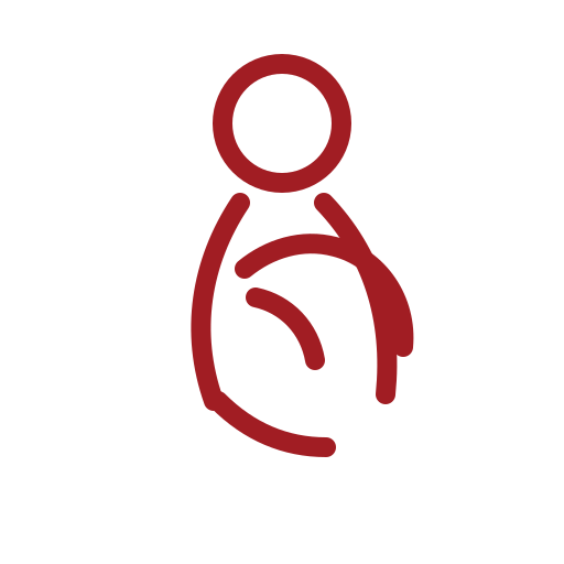 pregnancy comfort icon